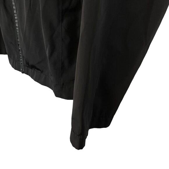 T Tech by Tumi Mens Black Full Zip Hooded Packable Jacket Windbreaker sz L - Picture 8 of 16